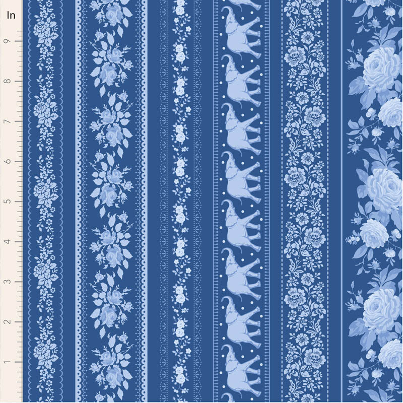 Something Blue Borders - Night