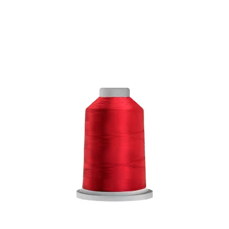 Glide 40wt Polyester Thread 1,100 yd Mini King Spool Candy Apple Red 90186