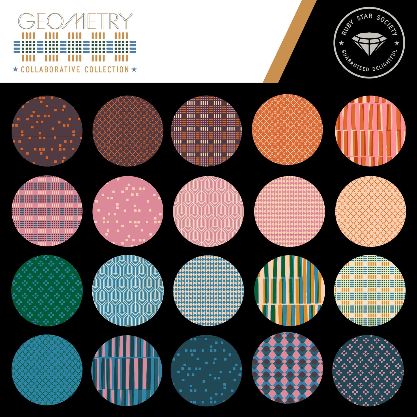 Jelly Roll - Moda Geometry