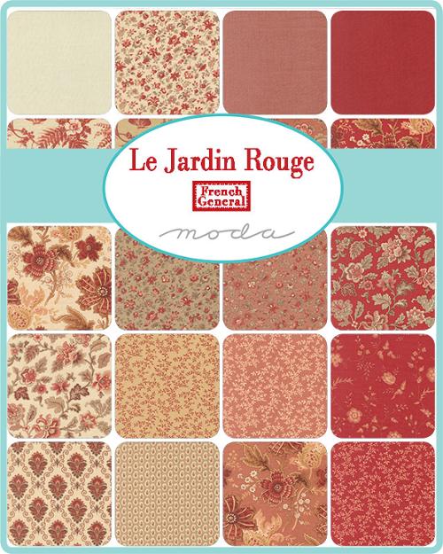 Jelly Roll: Moda Le Jardin Rouge