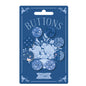 Something Blue Buttons - Dark