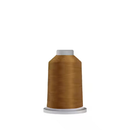 Glide 40wt Polyester Thread 1,100 yd Mini King Spool Military Gold 27407