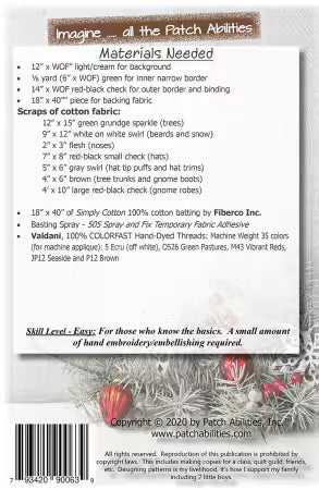 Paper Quilt Pattern - Home With A Gnome