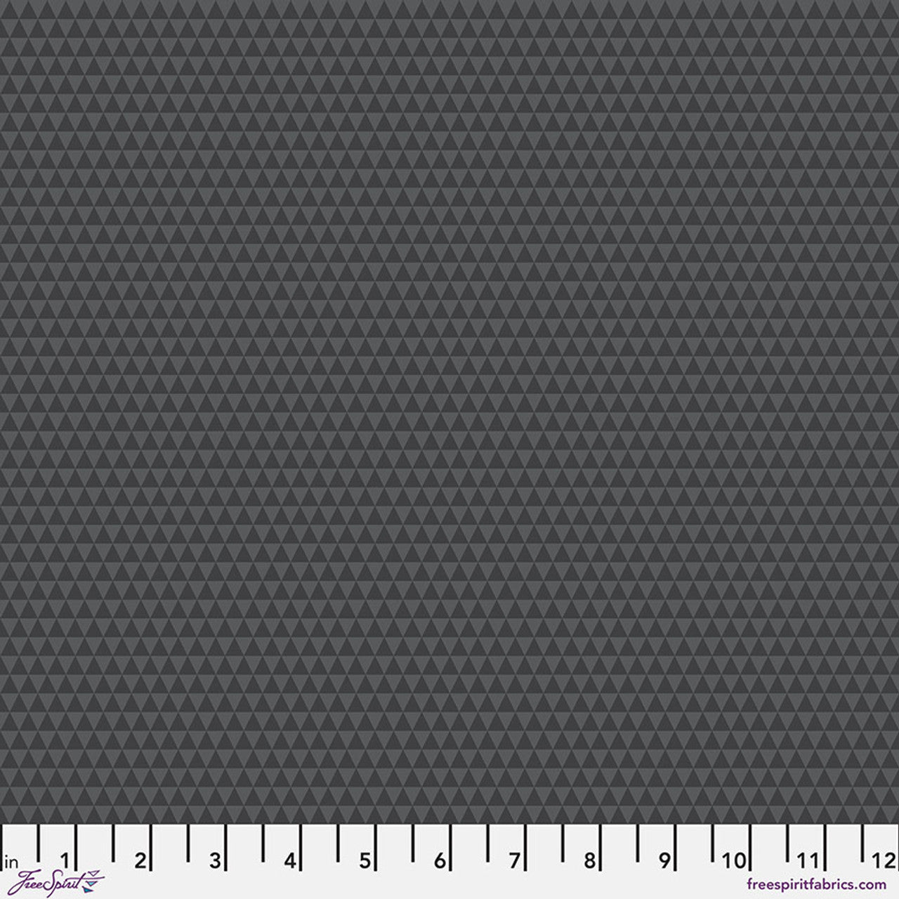 Tula Pink True Colors Graywork Kinda Shady - Carbon - Black Rabbit Fabric Inc.