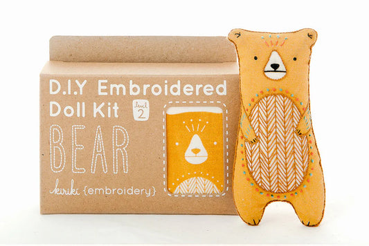 Kiriki Embroidery Kit: Bear