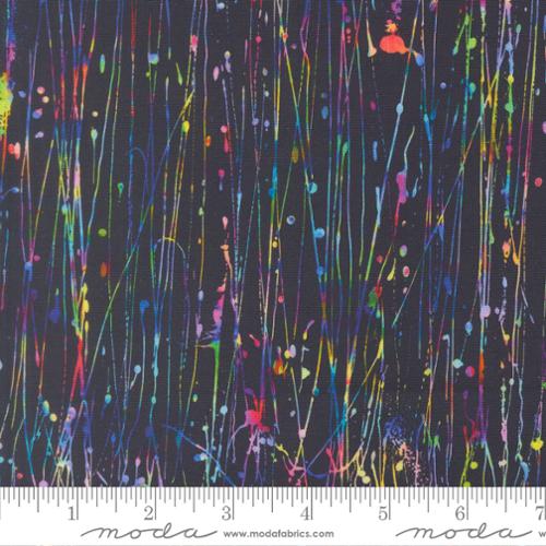 Moda Gradients Gallery Dripping Paint - Rainbow
