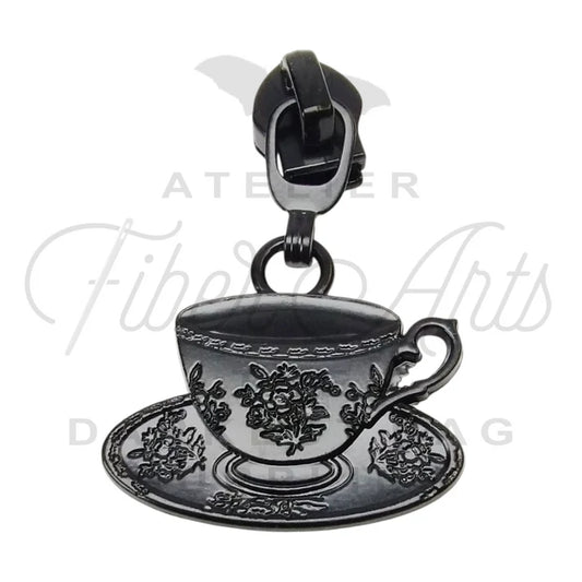 Atelier #5 Tea'd Off Zipper Pulls in Matte Black