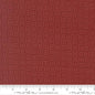 Moda Flannel Basketweave - Barn Red