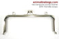 Emmaline Rectangular Purse Frame 8" With Loops - Nickel